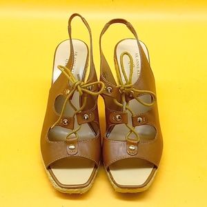 Anne Klein Platform Wedge Sandals